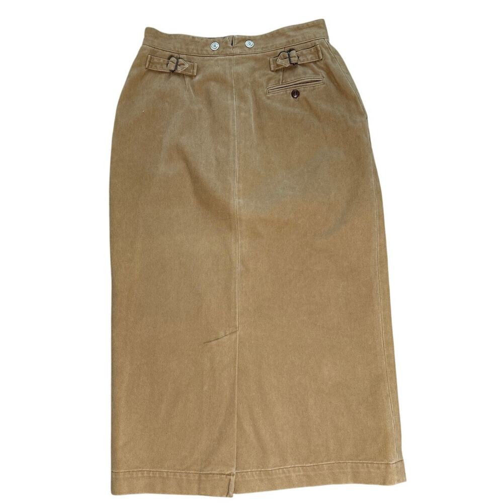 Ralph Lauren Country Heavyweight Skirt Size 12 Equestrian - Vintage - Picture 3 of 4